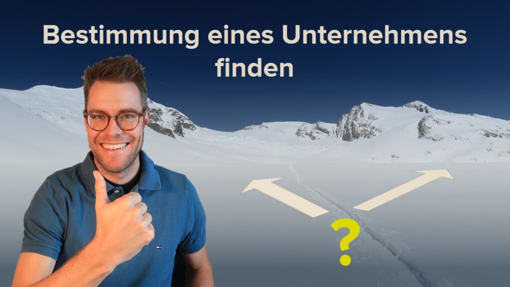 Bestimmung eines Unternehmens finden