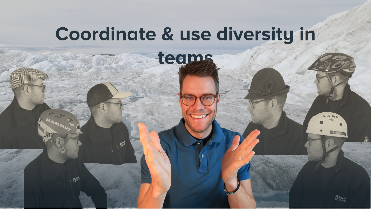 Coordinate and use diversity in teams